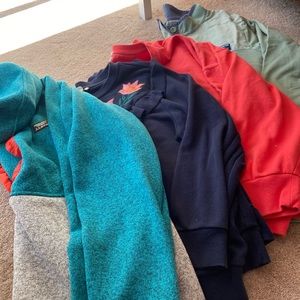 Lot of four GUC women’s sweatshirts, LL Bean, Gap